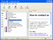 Easy CHM screenshot
